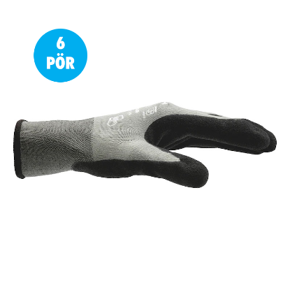 Mynd af Softflex Ecoline hanskar - 6 pör saman - stærð 10
